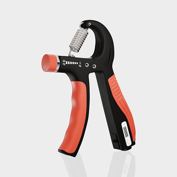 Adjustable Hand Grip Exerciser – Strengthen Wrists, Forearms, and Fingers with Durable Stainless Steel Spring – Ideal for Fitness, Rehab, and Stress Relief