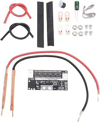 12V Spot Welder DIY Portable Battery Spot Welding Storage Machine PCB Circuit Board Welding Equipment for 26650 32650, Black