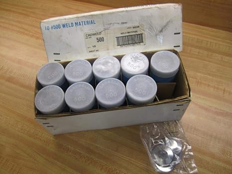Cadweld 500 Erico Welding Metal 500-P (Pack of 9)