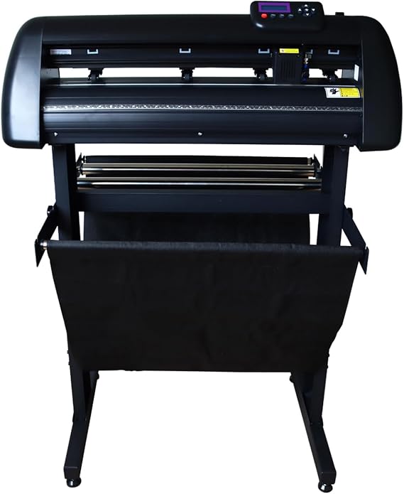 24inch Vinyl Cutter Automatic Edge Patrol 500g Cutting Machine DIY Vinyl Printer Plotter with LCD Display and COM, USB, U Disk Interface