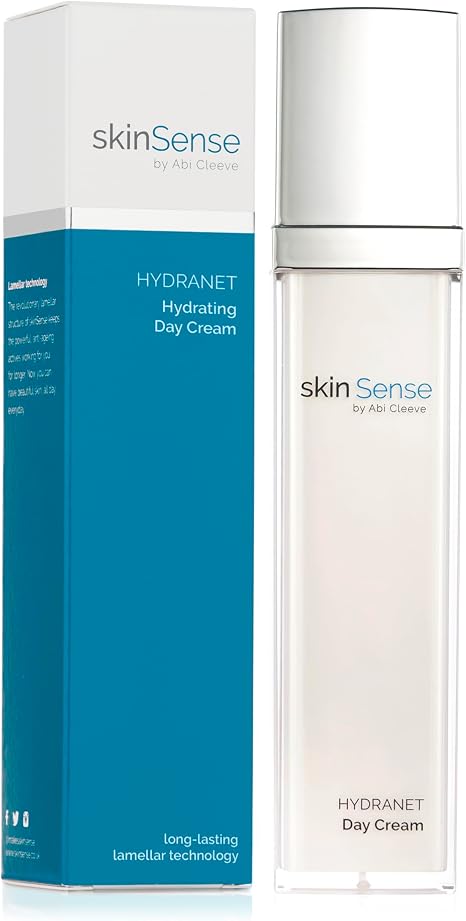SkinSense Hydranet Day Cream 50ml, Hydrating Moisturiser for Women, Moisturising Day Cream, Anti Wrinkle Face Cream, Light Facial Lotion