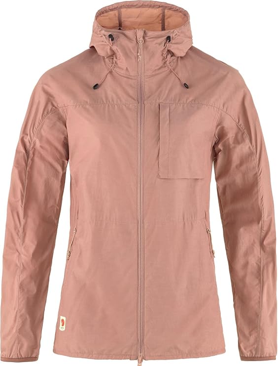 Fjallraven High Coast Wind Women's Wind Jacket - Wind Resistant Shell, Lightweight Fabric, Packable Design - Hiking, Trekking