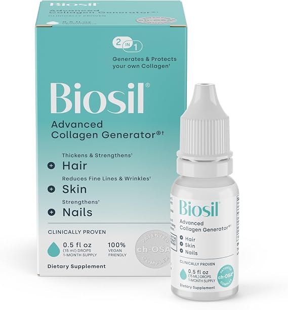 Biosil Collagen Booster Supplement - 0.5 fl oz Drops