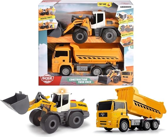 Dickie 3726008 Toy Vehicles, Multi-Colour