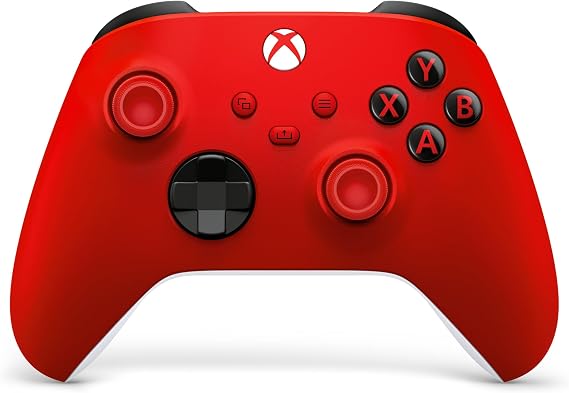 Xbox Wireless Controller – Pulse Red Series X|S, One, and Windows Devices
