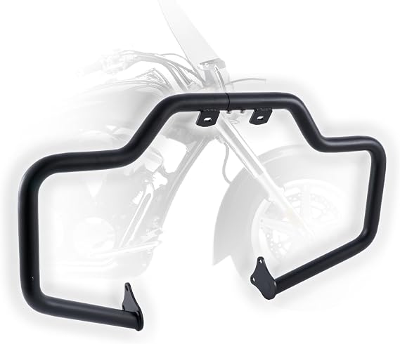Mustache Engine Guard for Honda VT1300 Models(Black)
