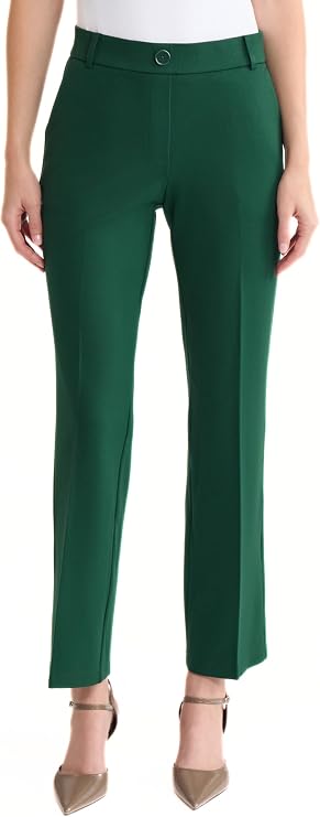 Kasper Women's Pull-on Straight Leg Pant