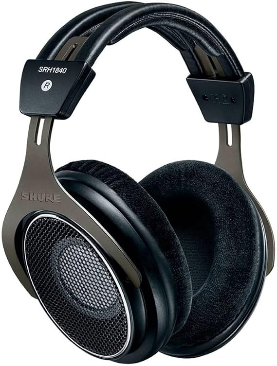 Shure SRH1840 Open-Back Mastering and Studio Headphones
