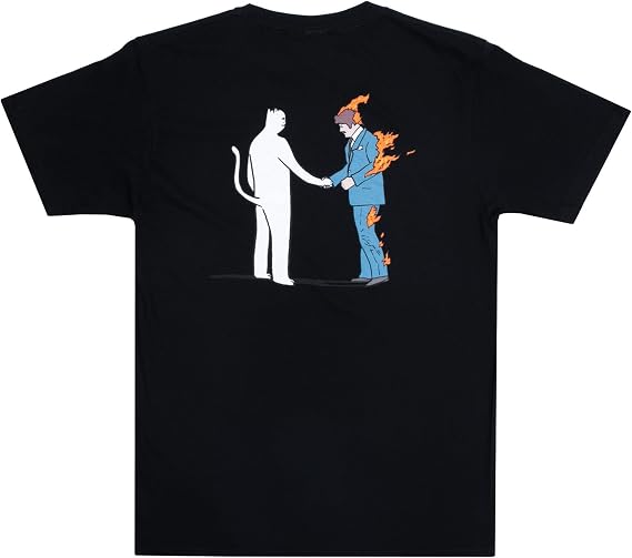 RIPNDIP Burn Tee (Black)