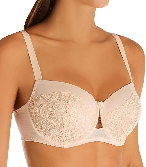 Antigel Women's Sensualite Douceur Contour Bra, FCG8097, Sexy Teasing, 34E