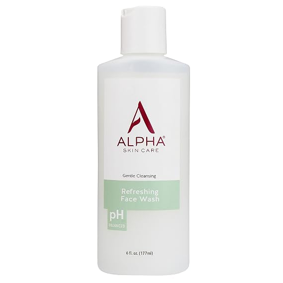 Alpha Skin Care Refreshing Face Wash, Citric AHA, 6 Oz
