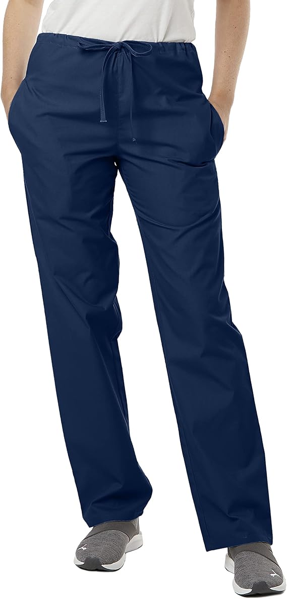 SPECTRUM UNIFORMS Ultrasoft Classic Scrub Pants Cargo Pants Unisex Drawstring Soft Fabric Medical Professionals- Pack of 2