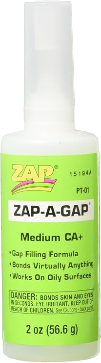 Pacer Technology (Zap) Pacer Technology (Zap) Zap-A-Gap Adhesives, 2 oz