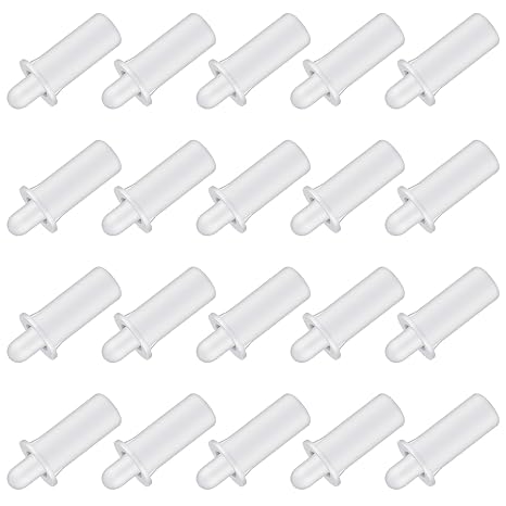 Shutter Repair Pins, 20 Pack 20x6mm Spring Loaded, White