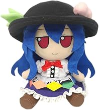 Touhou Project Plush Toy Stuffed Doll Hinanawi Tenshi Figure Plushie Puppet Fumo