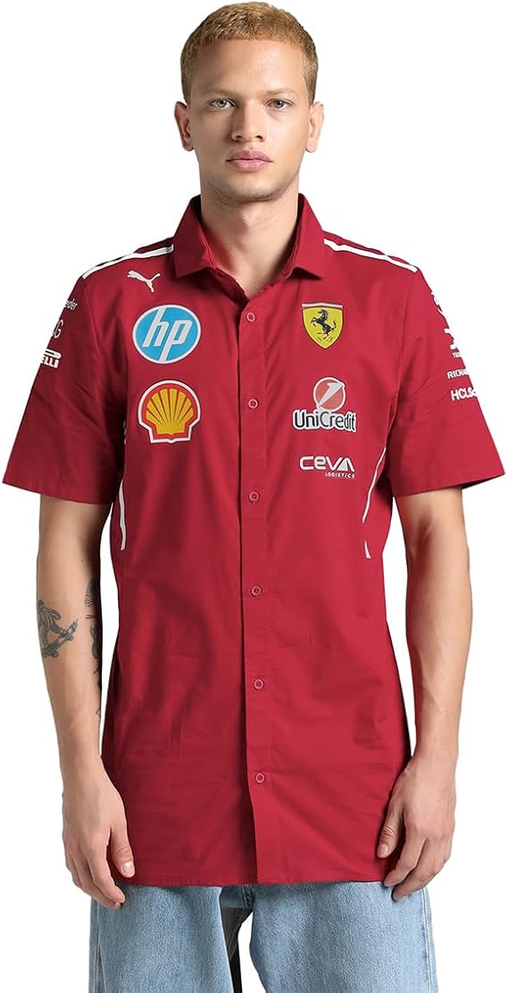 PUMA Scuderia Ferrari F1 2025 Team Shirt - Red