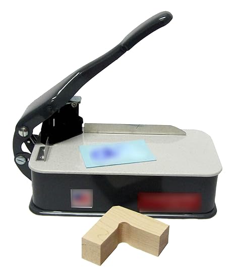 Lassco CR-20 1/4" Radius Corner Rounder Cutter with Die CR20 Desktop