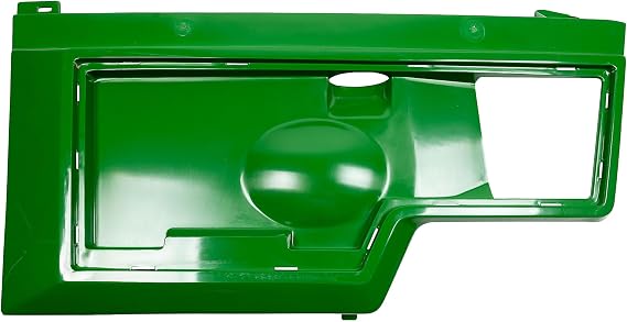John Deere Replacement Left Side Hood Panel AM128983 for models 415, 425, 445 and 455.