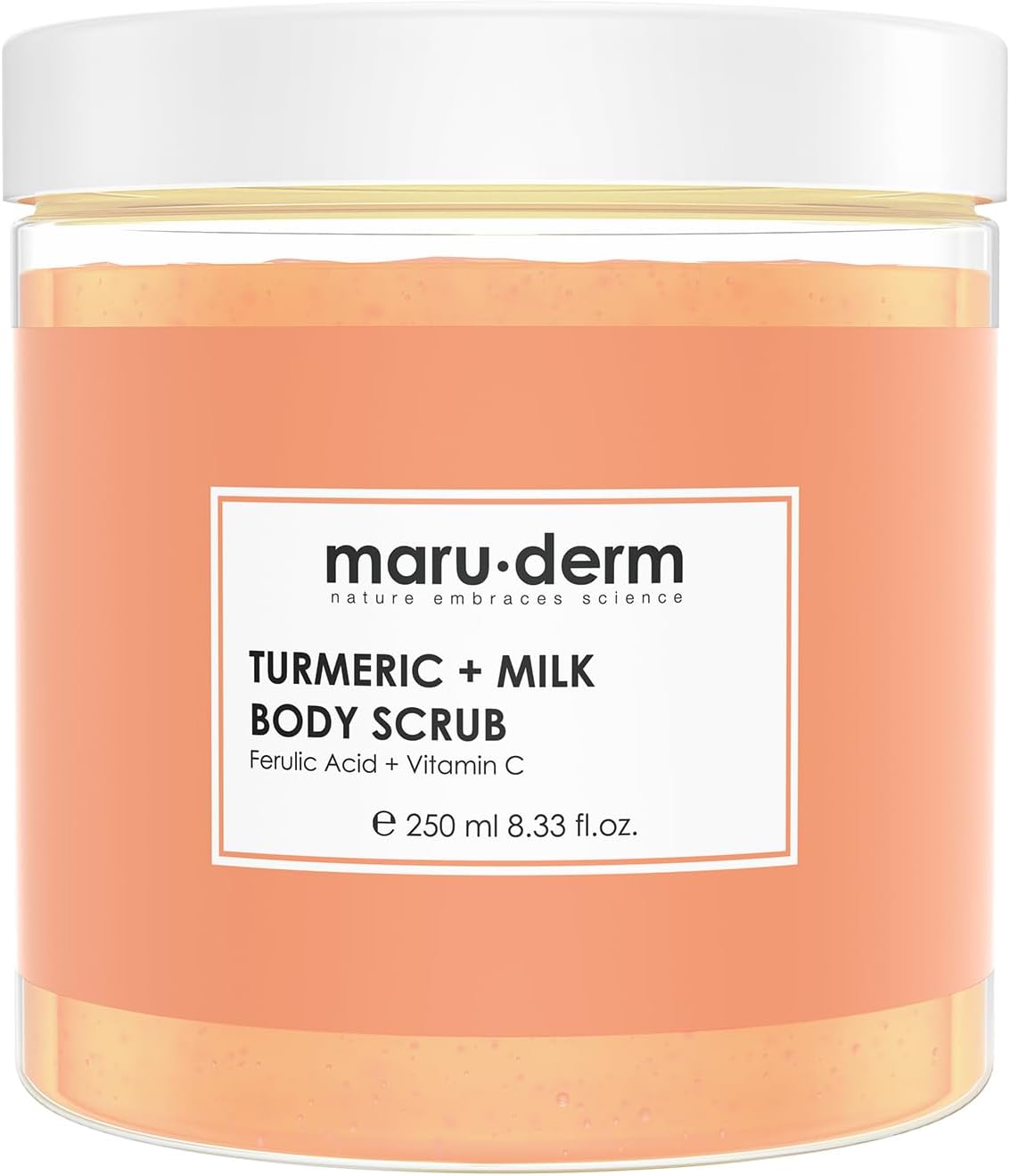 Maru.Derm Turmeric and Milk Body Peeling Vitamin C Ferulic Acid 250 ml