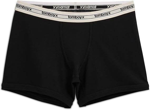 TomboyX Trunks Boxer Briefs Underwear For Women 4.5 Inseam Sustainable Soft Stretch Fabric Gender Neutral Boy Shorts Panties