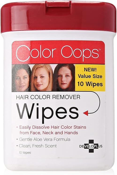 Color Oops Hair Color Remover Wipes, Size: 10