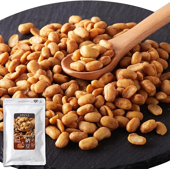Natural Lifestyle Dry Natto, 3.5 oz 100 g, Fragrant Soy Sauce Flavor, Domestic Soybeans, Sweets, Treats, Easy Polypoly Natto Snack