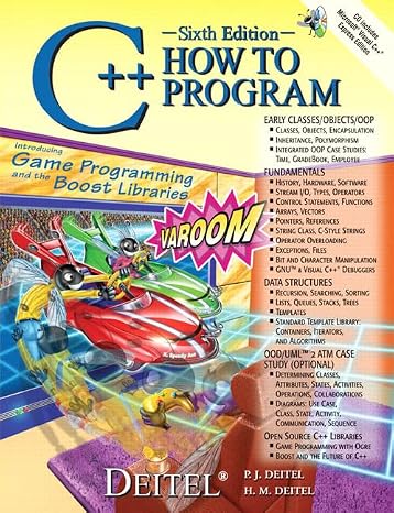 C++ How to Program