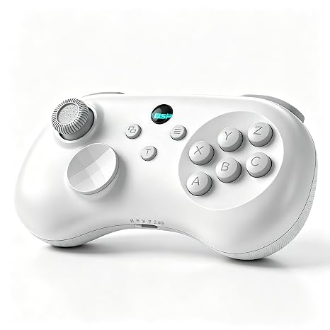 6-Button Layout Fighting Controller for iPhone, Android, Switch, PC, PS4