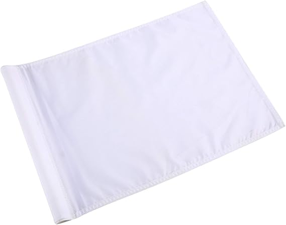 Green Golf Training Flag, Nylon Putting Green Target, Indoor/Outdoor Backyard Garden Portable, 19.7" x 13.4"