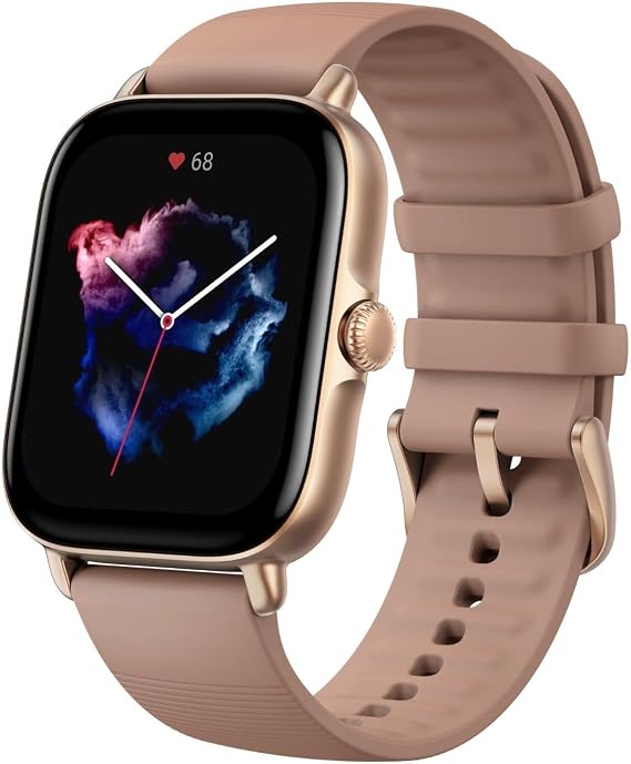 Amazfit GTS 3 Smart Watch, 1.75" AMOLED Display, GPS, iOS/Android