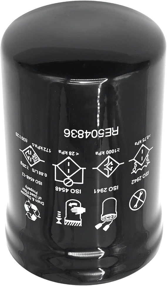 Saihisday RE504836 Engine Oil Filter Replacement for John Deere 5415 5425 5625 5076E