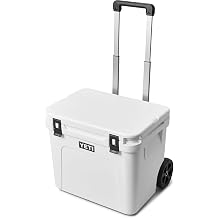 YETI Roadie 60 Wheeled Cool Box, Insulated Hard Cooler