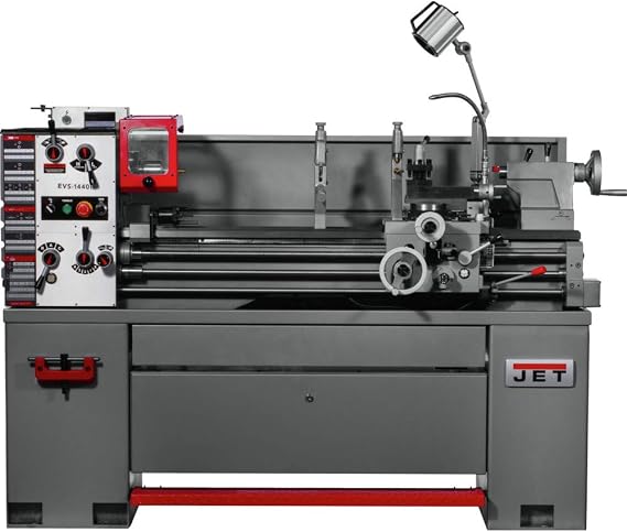 JET Tools - EVS-1440B EVS Lathe 3HP, 230V, Single or 3 Phase (311440)