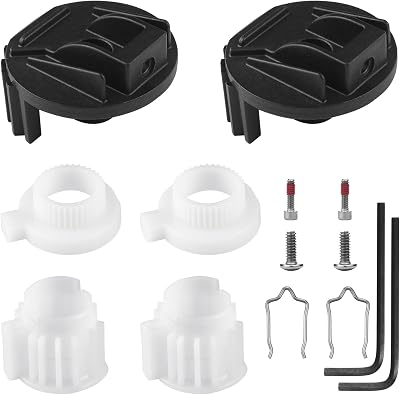 2 PCS 116653 Shower Handle Adapter Kit, Compatible with Moen Posi-Temp Single Handle Tub & Shower Faucet Valve Cartridge, Shower Handle Replacement Accessory