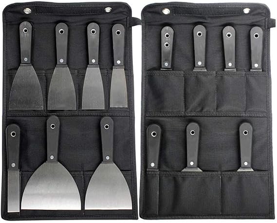 7 Piece Putty Knife Set - 1, 1-1/2, 2, 2-1/2, 3, 4, 5 Inch