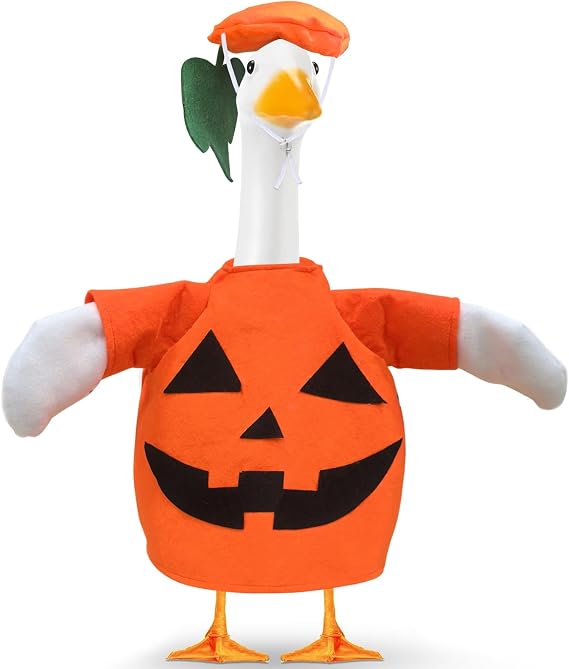Goose Outfit Lawn Porch Goose Clothes for 23 Inches Lawn Porch Garden Goose Costume