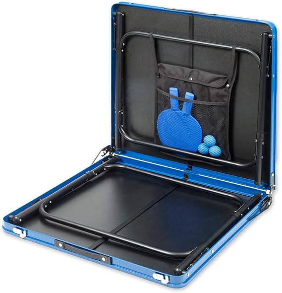 Donic Midi Portable Pro Table Tennis Table Set, Blue