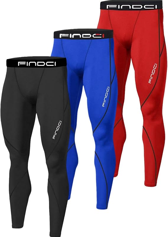 Men's Running Fitness Camo Compression Pants Gym Workout Quick Dry Thermal Baselayer Tights Leggings