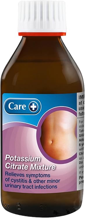 Care Plus Care Potassium Citrate Mixture 200ml, (Pack of 1)