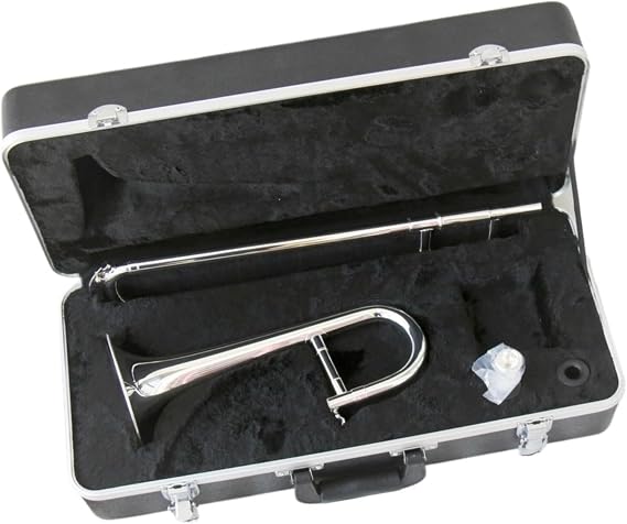 Trombone B Flat Soprano Trombone Silver Plated Brass Instrument
