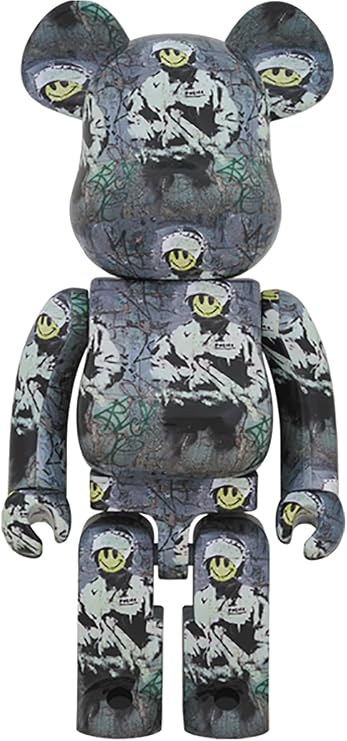 Riot Cop 1000% Be@rbrick Collectible Figure