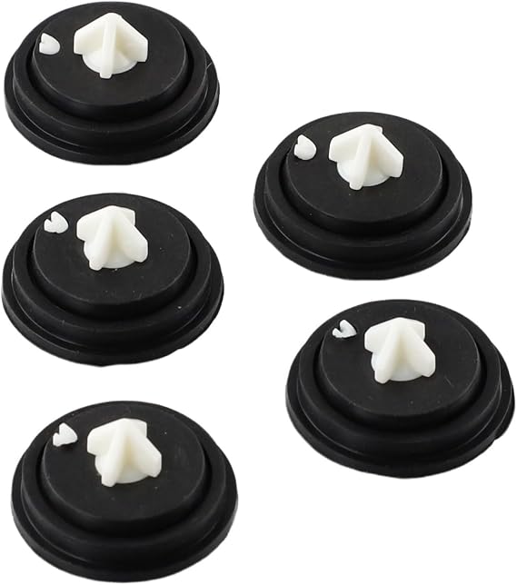 Rubber Diaphragm Washer for Siamp Fill Valves, 28mm Cistern Inlet Seal, Bottom and Side Entry Ball Valve Replacement Gasket, 5 Pack