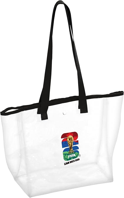 FIFA 2026 Stadium Clear Bag - Stadium Approved, Fashionable Bag To Carry Wallet Phone - Lightweight