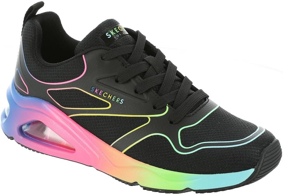 Skechers Women's Tres air Uno Rainbow Roads