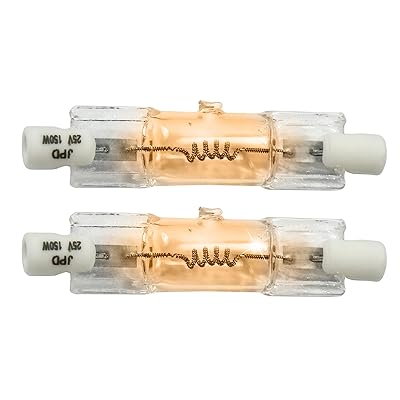 HQRP 2-Pack Bulb 150W 25V Dental Halogen Lamp for Pelton & Crane 006681 3321879 017133 98-0775 150T4QCL25V JPD25V-150WG1 fits LF LF-3 LF-2 LF1 LF 2470 Light Fantastic 1 I 2 II 3 III 6520000000158
