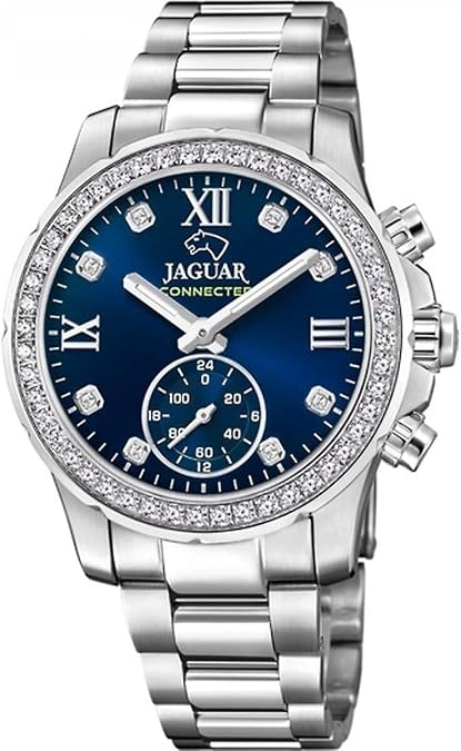 JAGUAR Analog Model Ms. Ace.ESF.Blue. Brand J980/3, Silver