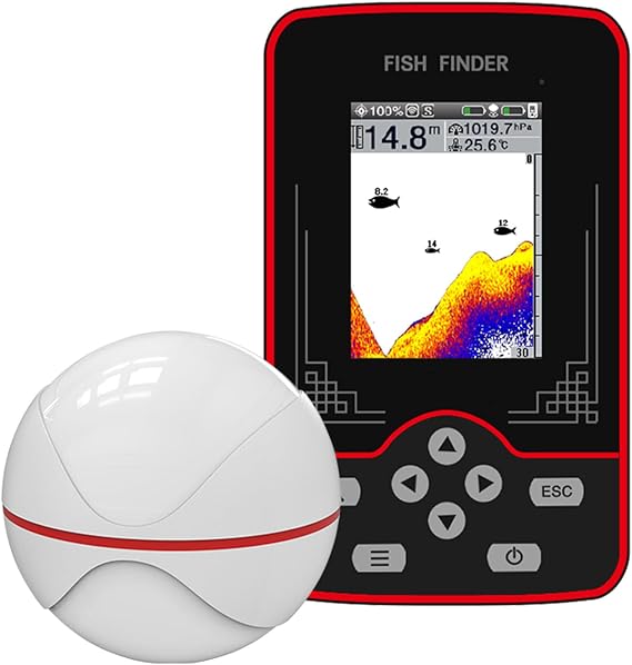 Portable Wireless Fish Depth Finder Fish Finders & Depth Finders