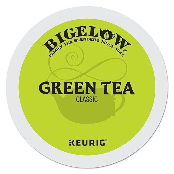Bigelow 6085 Green Tea K-Cup Pack, 24/box