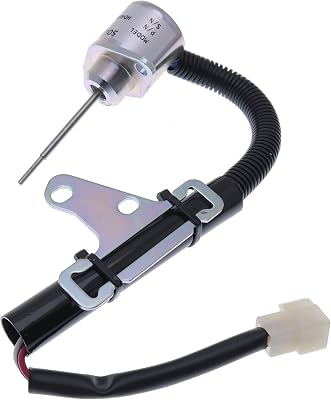 Solarhome Shutoff Solenoid Valve 1G820-60022 1G820-60012 1G820-60020 1503ES-12A5SUC9SLC24 SA-5156-12 Compatible with Kubota Excavator KX41 KX41-3 KX016 KX018 U15 U17