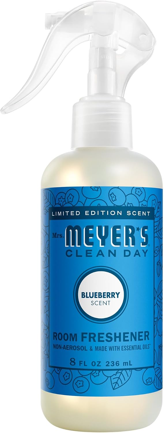 MRS. MEYER'S CLEAN DAY Room Spray, Blueberry Scent, 8 Fl Oz Bottle